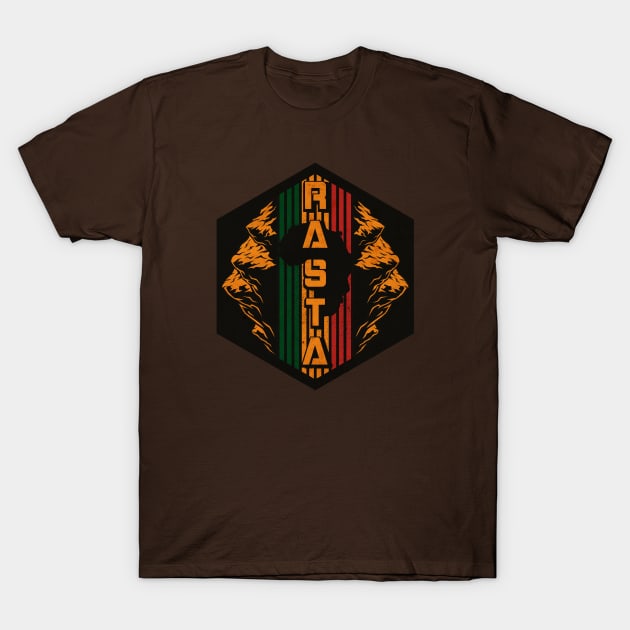 Rasta Africa T-Shirt by CTShirts